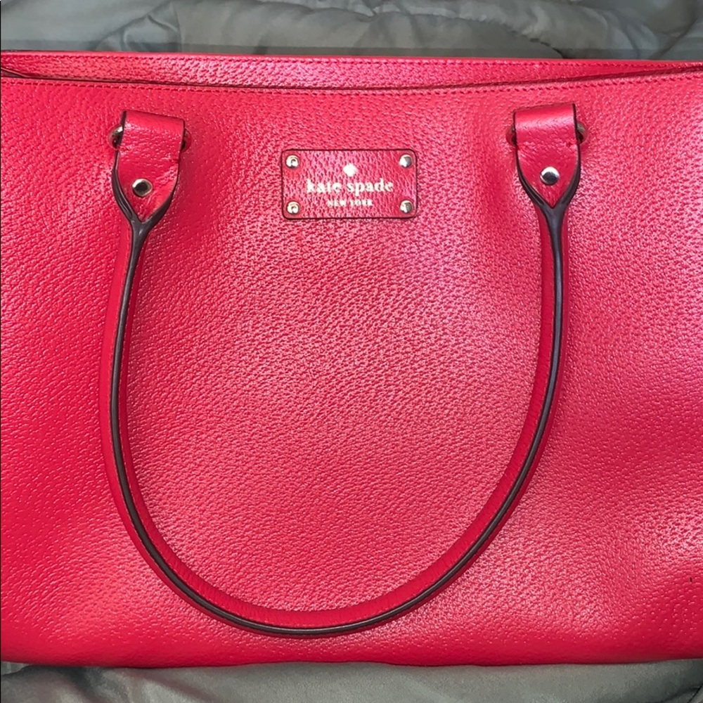 Red Kate Spade purse